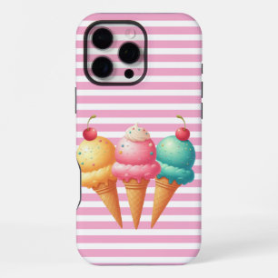 Farbige Eiscreme iPhone 16 Pro Max Hülle