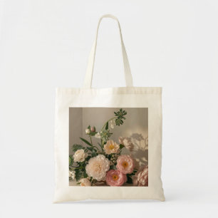 Farbige Elegante vintage-inspirierte Blumen Tragetasche