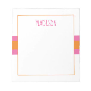 Farbige Elemente - Personalisierter Editor für Fla Notizblock