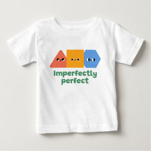 Farbige Emotionale Zahlen Baby T-shirt