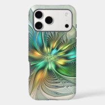 Farbige Fantasie Moderne Abstrakte Blume Fraktal
