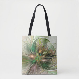 Farbige Fantasie Moderne Abstrakte Fraktal-Blume