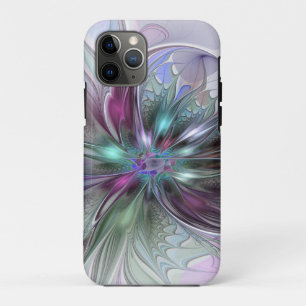 Farbige Fantasy-Abstrakte Moderne Fraktal-Blume Case-Mate iPhone Hülle