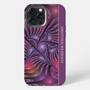 Farbige Fantasy-Abstrakte Moderne Fraktal-Kunst Na iPhone 13 Pro Max Hülle