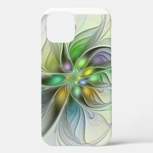 Farbige Fantasy-Blume Moderne Abstrakte Fraktal Case-Mate iPhone Hülle