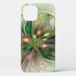 Farbige Fantasy Moderne Abstrakte Fraktal-Blume Case-Mate iPhone Hülle