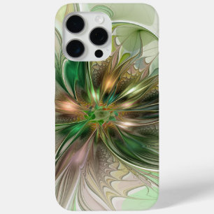Farbige Fantasy Moderne Abstrakte Fraktal-Blume Case-Mate iPhone Hülle
