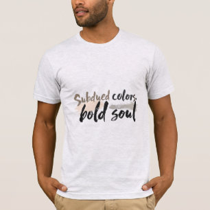 Farbige Farben, feines Soul T-Shirt
