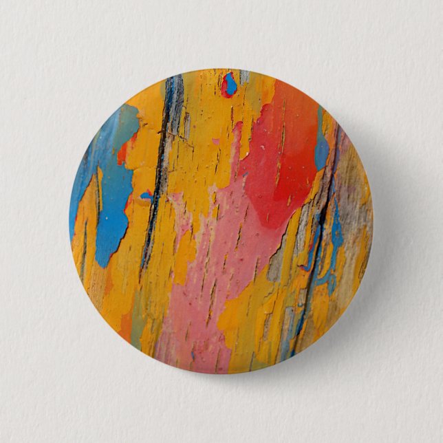Farbige Farbspritzer Button (Vorderseite)