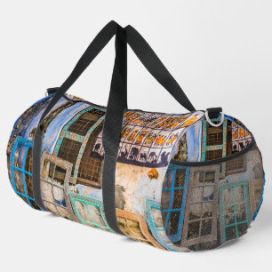 Farbige Fensterrahmen Duffle Bag