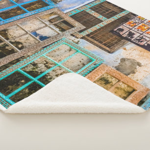Farbige Fensterrahmen Sherpadecke