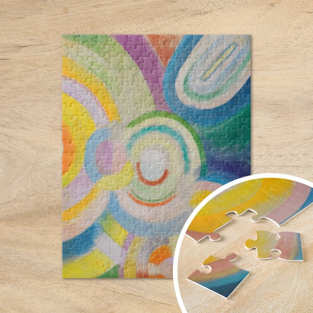 Farbige Festplatten | Robert Delaunay Puzzle (Von Creator hochgeladen)