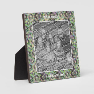 Farbige Fireworks kreieren Ihr eigenes Foto Fotoplatte