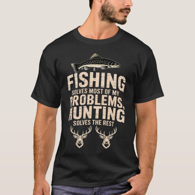 Farbige Fische - Collage T-Shirt (Vorderseite)