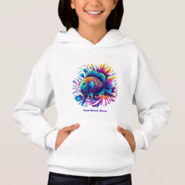 Farbige Fische Hoodie