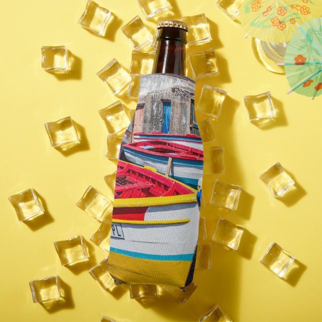 Farbige Fischerboote, Kap Verde Flaschenkühler (In Situ Sommer)