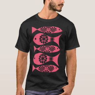 Farbige Fischsammlung – Verschiedene Fischillust T-Shirt