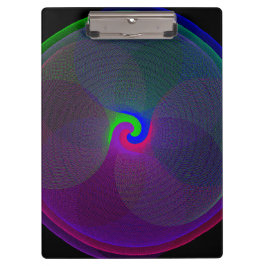 Farbige, fixierte geometrische Zwischenablage Klemmbrett