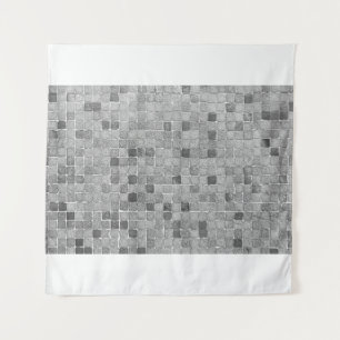 Farbige Fliesen in Lissabon in städtischen Wallabs Wandteppich