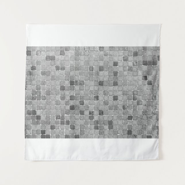 Farbige Fliesen in Lissabon in städtischen Wallabs Wandteppich (Vorderseite)