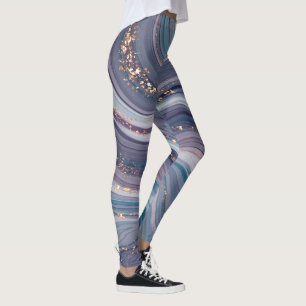 Farbige flüssige Marmorlösung Leggings