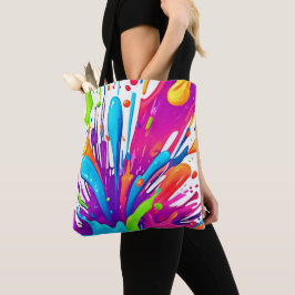 Farbige flüssige Paint Splashes