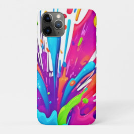 Farbige flüssige Paint Splashes Case-Mate iPhone Hülle
