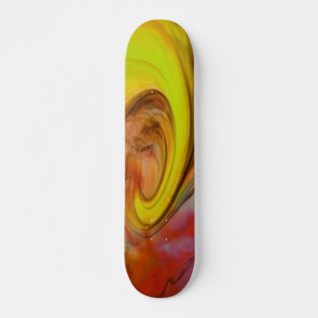 Farbige Flüssigkeitskateboard Skateboard (Vorne)