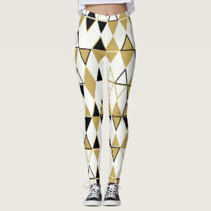 Farbige Formen, geometrisch abstraktes Muster Leggings