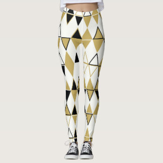 Farbige Formen, geometrisch abstraktes Muster Leggings