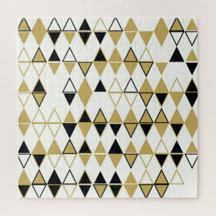 Farbige Formen, geometrisch abstraktes Muster Puzzle