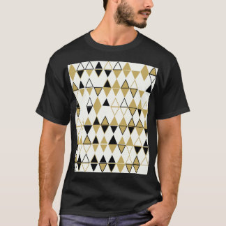 Farbige Formen, geometrisch abstraktes Muster T-Shirt