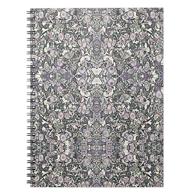 Farbige Formen Muster-Notebook Notizblock (Vorderseite)