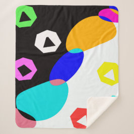 Farbige Formen Sherpadecke