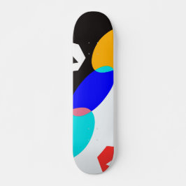 Farbige Formen Skateboard