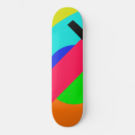 Farbige Formen Skateboard