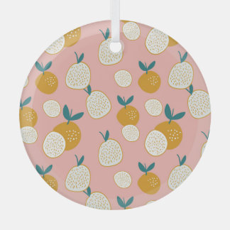 Farbige Früchte, nahtlose Hintergrundmuster. Ornament Aus Glas