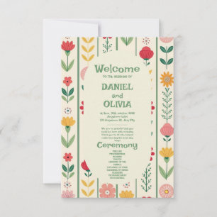 Farbige Frühlingsprogramme Wildblume Wilden Garten