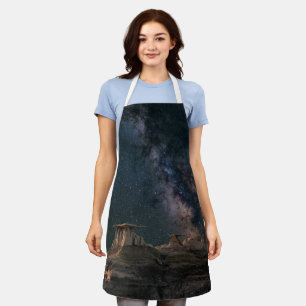 Farbige Galaxie Schürze
