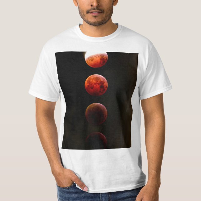 Farbige Galaxie T-Shirt (Vorderseite)