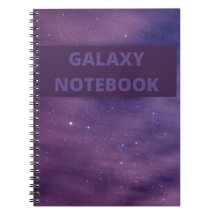 Farbige Galaxy-Notebooks Notizblock