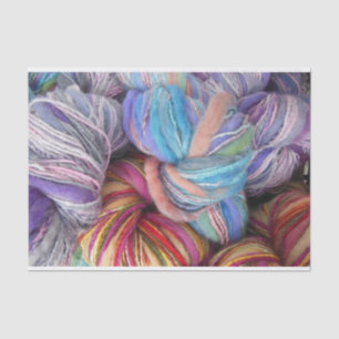Farbige Garnelen zum Kneten, Crochet Seidenpapier