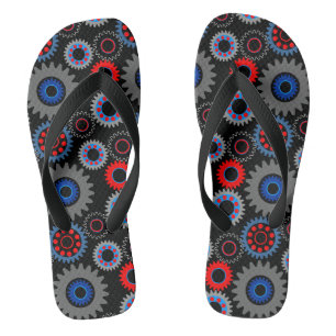Farbige Geber Flip Flops