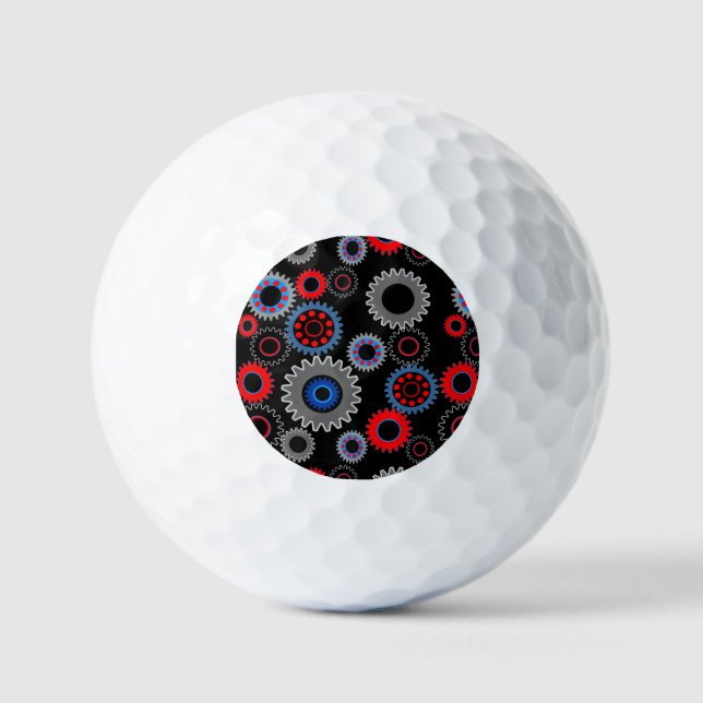 Farbige Geber Golfball (Vorderseite)