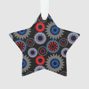 Farbige Geber Ornament