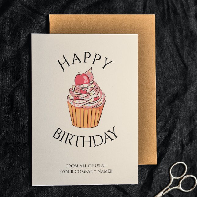 Farbige Geburtstagskarte eines Kollegen Karte (Von Creator hochgeladen)