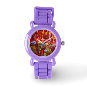 Farbige Gegenstände zum Verkauf in einem Geschäf Armbanduhr