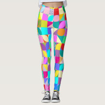 Farbige geometrische Abstrakte Fun Graphic Cool