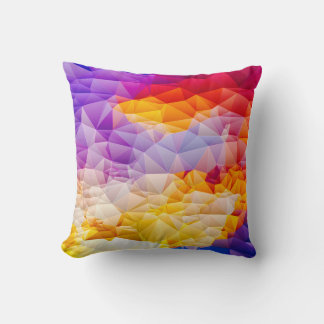 Farbige geometrische abstrakte Wandkunst Kissen