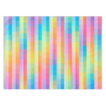 Farbige, geometrische Fliesen mit pastellfarbenen 